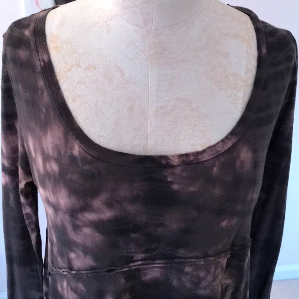 💯 authentic All Saints Python Ruffles Top sz 8 - Picture 3 of 8